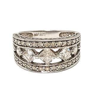 Ring Sterling Silver 925 Sz 7